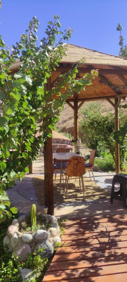 Casa Jardin De Hadas Con Vista Panoramica Pisco Elqui Exterior foto
