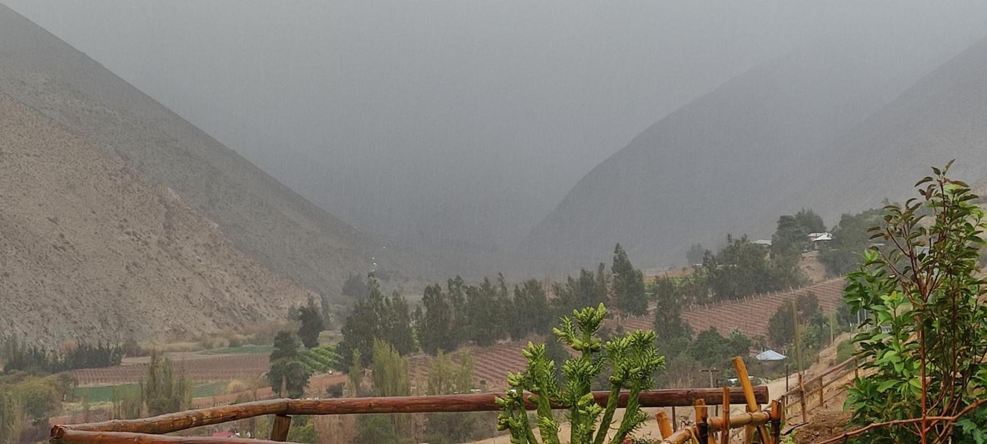 Casa Jardin De Hadas Con Vista Panoramica Pisco Elqui Exterior foto